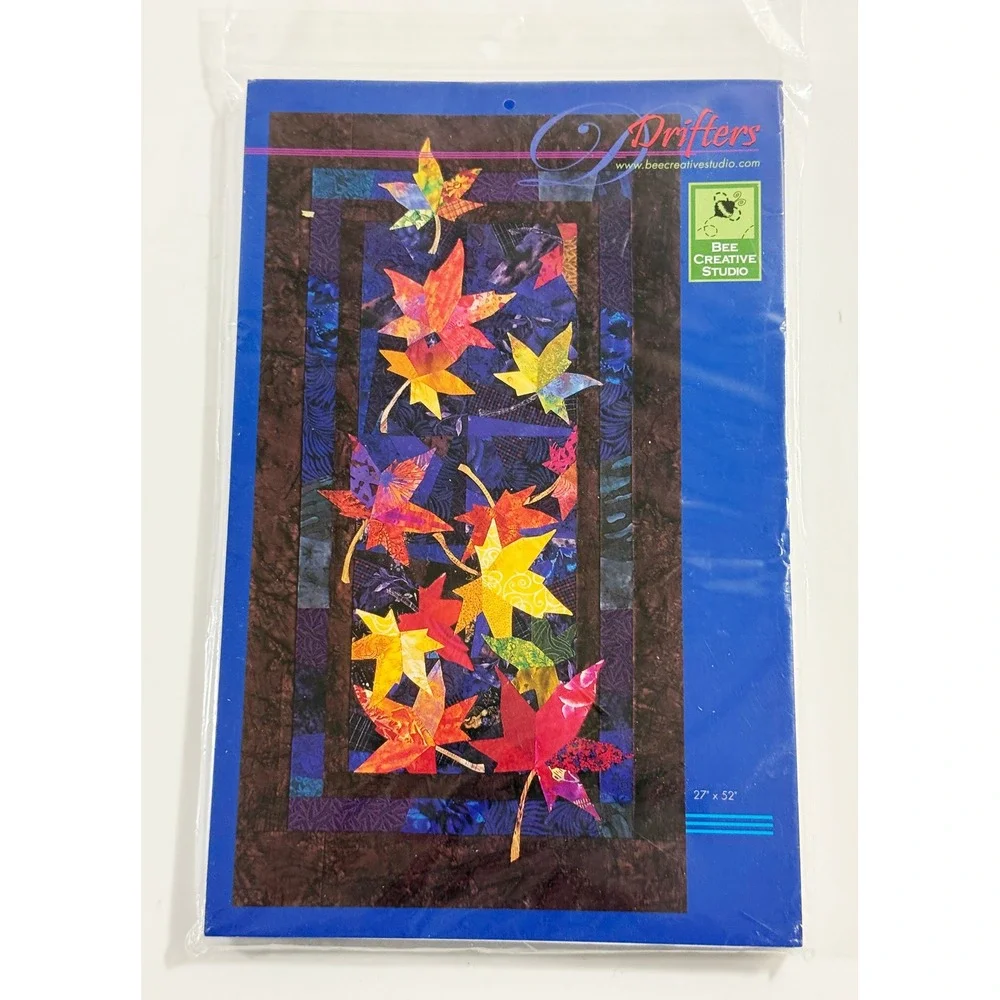 Bee Creative Studio Drifters Quilt Pattern Multicolor Autumn Leaves